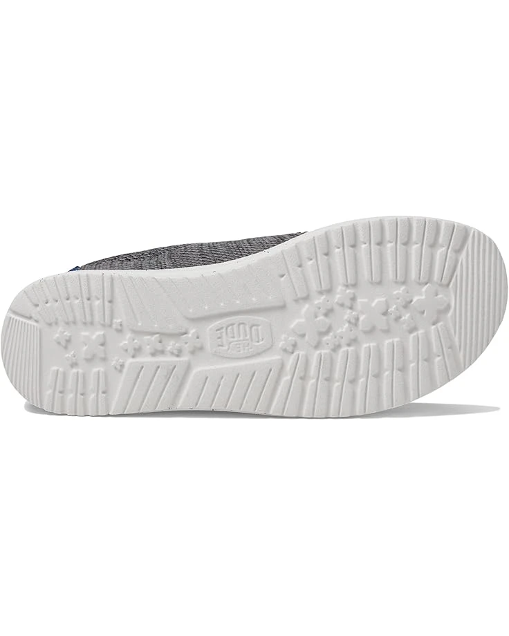 Hey Dude Kids Wally Heathered Mesh (Little Kid/Big Kid) | Sneakers & Athletic Shoes 3 Hey Dude Kids Wally Heathered Mesh (Little Kid/Big Kid) | Sneakers & Athletic Shoes - Image 3