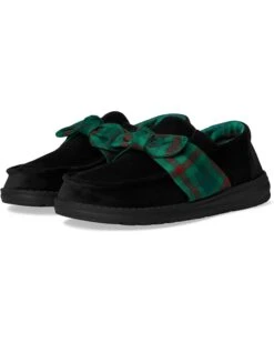 Hey Dude Shop 46 Hey Dude Wendy Bow Tartan Plaid | Loafers