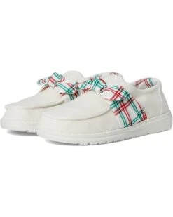 Hey Dude Wendy Bow Tartan Plaid | Loafers -Hey Dude Shop 61X LxsS59L. AC SR736920