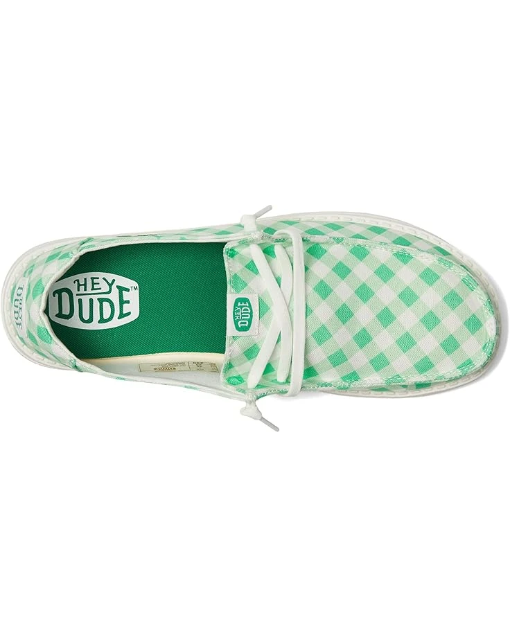 Hey Dude Wendy Shamrock Gingham | Loafers 2 Hey Dude Wendy Shamrock Gingham | Loafers - Image 2