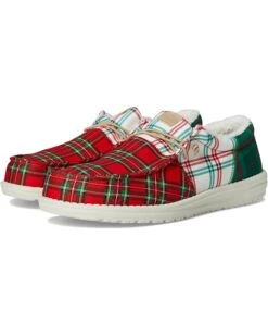 Hey Dude Wally Tri Tartan Plaid | Sneakers & Athletic Shoes -Hey Dude Shop 715G64q ZcL. AC SR736920