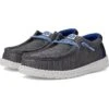 Hey Dude Kids Wally Heathered Mesh (Little Kid/Big Kid) | Sneakers & Athletic Shoes