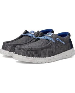 Hey Dude Kids Wally Heathered Mesh (Little Kid/Big Kid) | Sneakers & Athletic Shoes