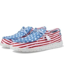 Hey Dude Wally Patriotic | Sneakers & Athletic Shoes -Hey Dude Shop 71C7rMwUy7L. AC SR736920