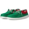 Hey Dude Kids Wally Holiday Elf (Little Kid/Big Kid) | Loafers