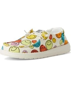 Hey Dude Kids Wendy Smiley (Little Kid/Big Kid) | Sneakers & Athletic Shoes -Hey Dude Shop 71JkcJcPOYL. AC SR736920