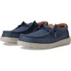 Hey Dude Kids Wally Washed Canvas (Little Kid/Big Kid) | Sneakers & Athletic Shoes