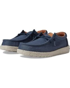 Hey Dude Kids Wally Washed Canvas (Little Kid/Big Kid) | Sneakers & Athletic Shoes