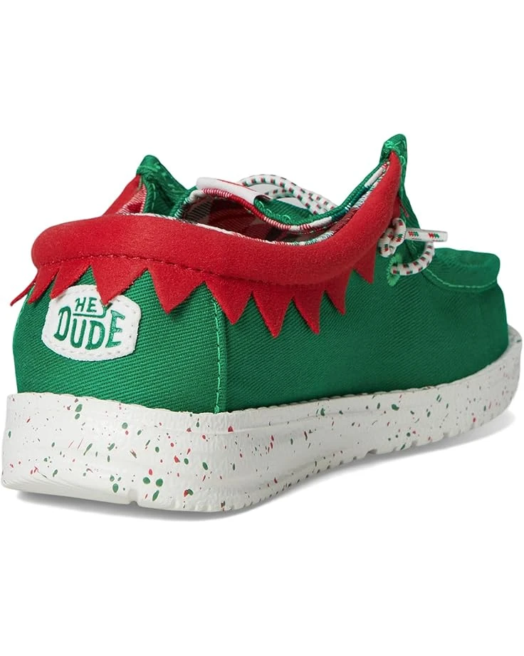 Hey Dude Kids Wally Holiday ELF (Toddler) | Loafers 5 Hey Dude Kids Wally Holiday ELF (Toddler) | Loafers - Image 5