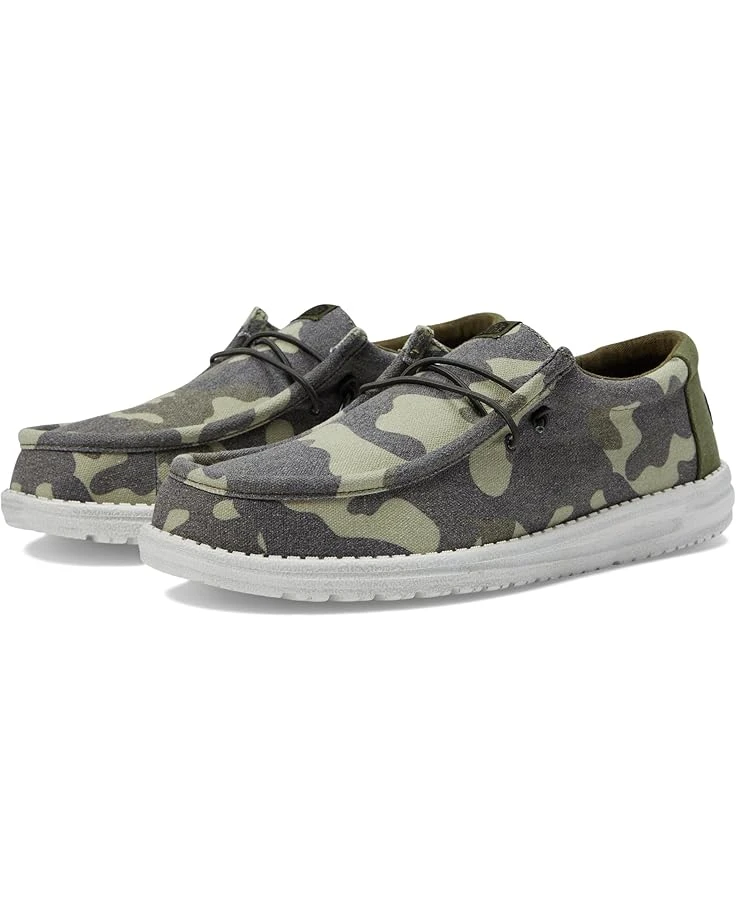 Hey Dude Wally Washed Camo | Loafers 1 Hey Dude Wally Washed Camo | Loafers