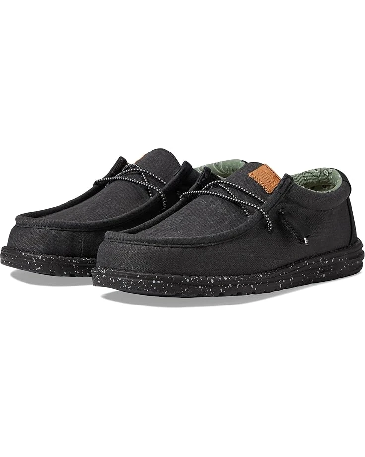 Hey Dude Wally Washed Canvas Slip-On Casual Shoes | Sneakers & Athletic Shoes 1 Hey Dude Wally Washed Canvas Slip-On Casual Shoes | Sneakers & Athletic Shoes