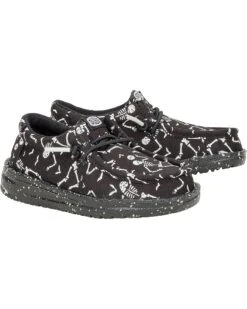 Hey Dude Kids Wally Skeletons (Toddler) | Sneakers & Athletic Shoes