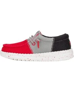 Hey Dude Kids Wally Tri Varsity Mesh (Toddler) | Loafers -Hey Dude Shop 81HH0oenO1L. AC SR736920