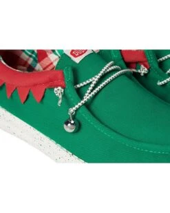 Hey Dude Wally Holiday Elf Green/Red | Loafers -Hey Dude Shop 81Qt4gyiUrL. AC SR736920