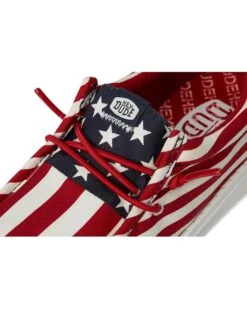 Hey Dude Kids Wally Americana (Little Kid/Big Kid) | Sneakers & Athletic Shoes -Hey Dude Shop 81XcQQ YjrL. AC SR736920