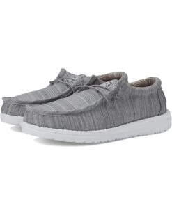 Hey Dude Kids Wally Linen (Little Kid/Big Kid) | Sneakers & Athletic Shoes