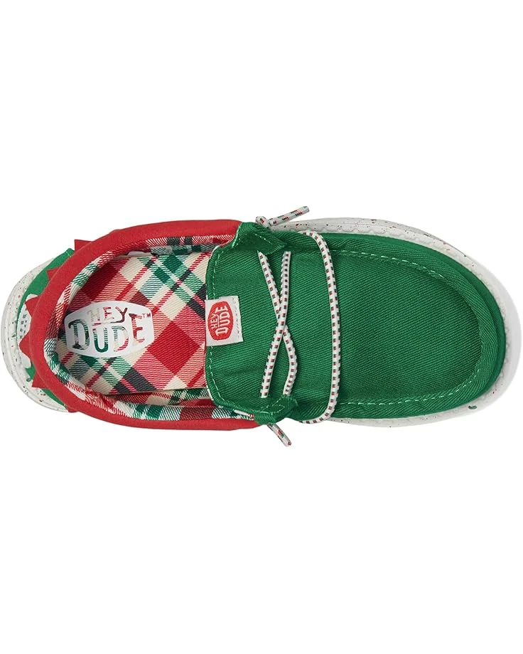 Hey Dude Kids Wally Holiday ELF (Toddler) | Loafers 2 Hey Dude Kids Wally Holiday ELF (Toddler) | Loafers - Image 2
