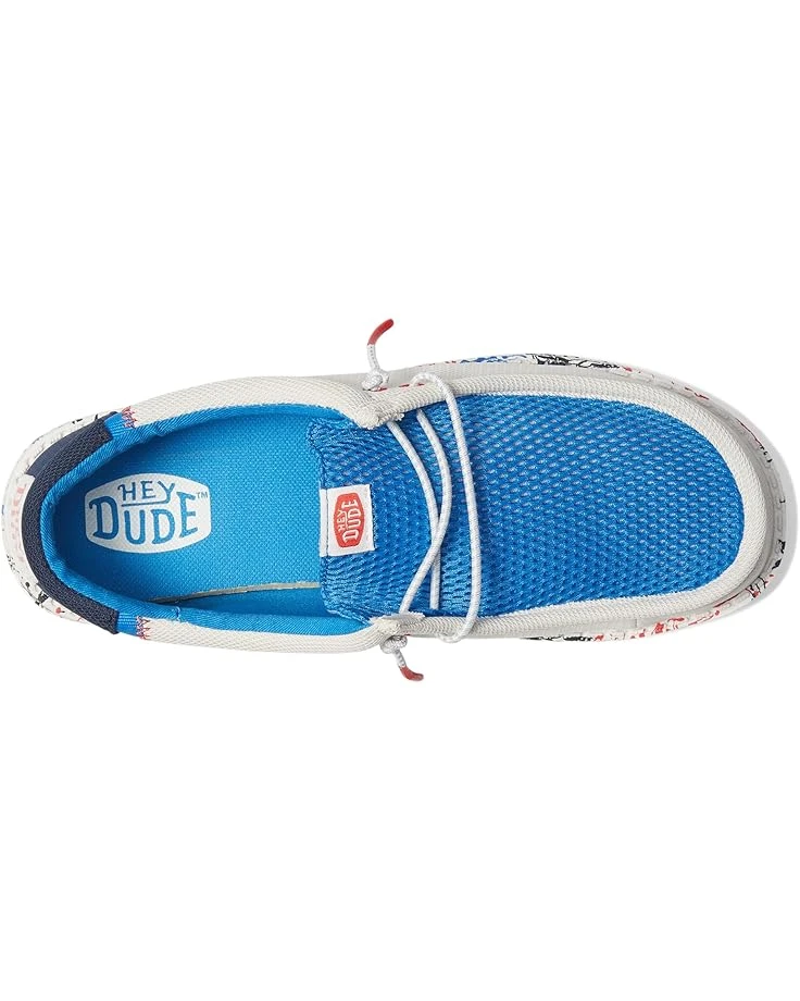 Hey Dude Kids Wally Summer Mesh (Little Kid/Big Kid) | Sneakers & Athletic Shoes 2 Hey Dude Kids Wally Summer Mesh (Little Kid/Big Kid) | Sneakers & Athletic Shoes - Image 2