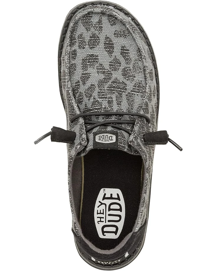 Hey Dude Wendy Leopard Sparkle | Loafers 2 Hey Dude Wendy Leopard Sparkle | Loafers - Image 2