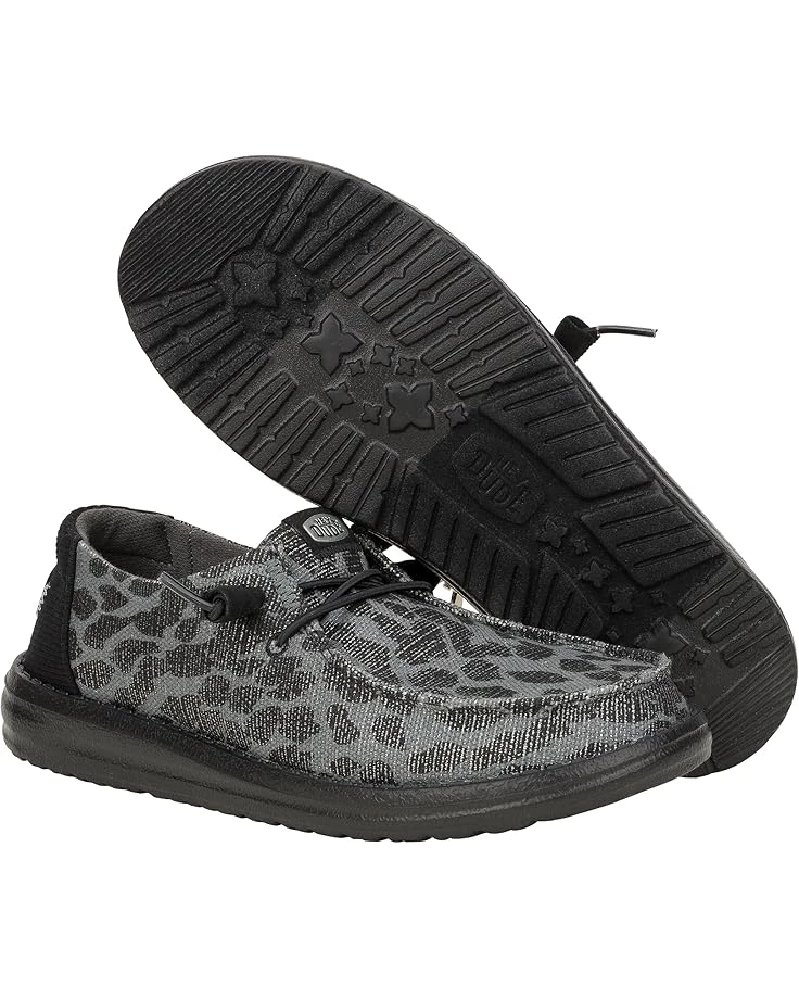 Hey Dude Wendy Leopard Sparkle | Loafers 3 Hey Dude Wendy Leopard Sparkle | Loafers - Image 3